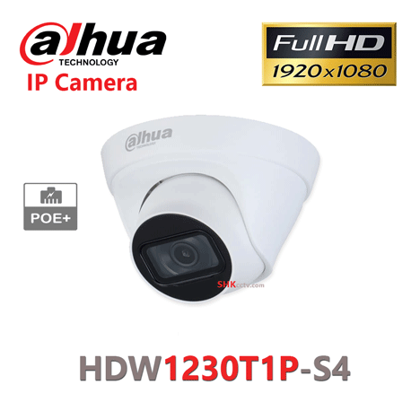 دوربین تحت شبکه 2 مگاپیکسل داهوا Dahua  IPC-HDW1230T1P-S4